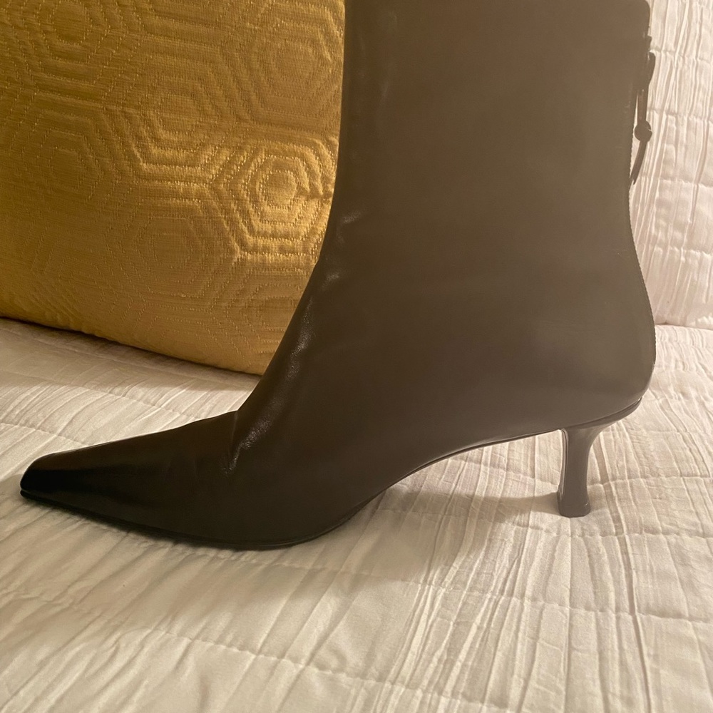 Stuart Weitzman Ankle Boots Kitten Heel 7.5